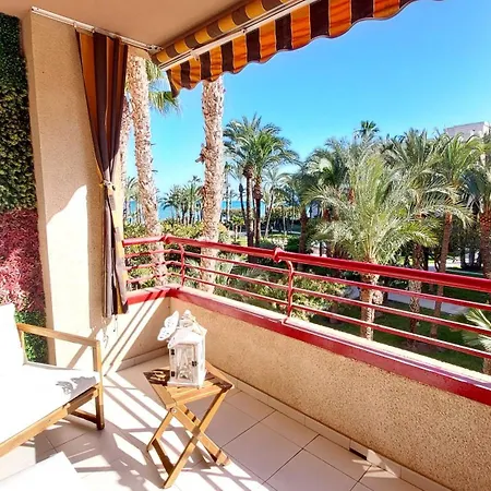 Centrico En 1ª Linea De Playa Con Piscina Y Garaje Apartment