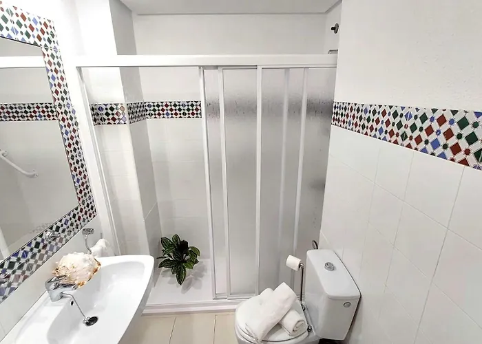 Centrico En 1ª Linea De Playa Con Piscinas Y Jardines 公寓