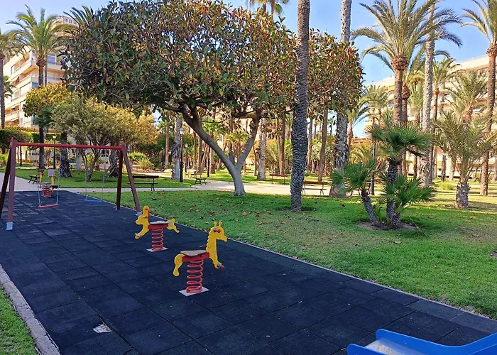 公寓 Centrico En 1ª Linea De Playa Con Piscinas Y Jardines 托雷维耶哈