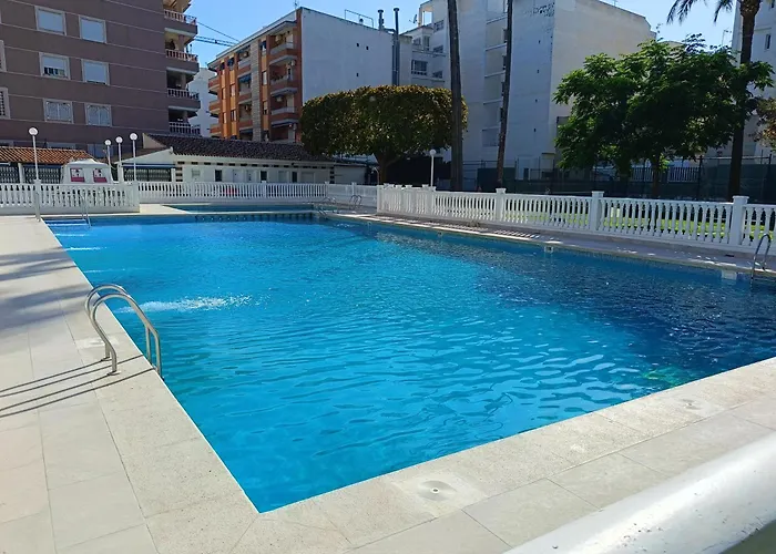 Centrico En 1ª Linea De Playa Con Piscinas Y Jardines Apartment