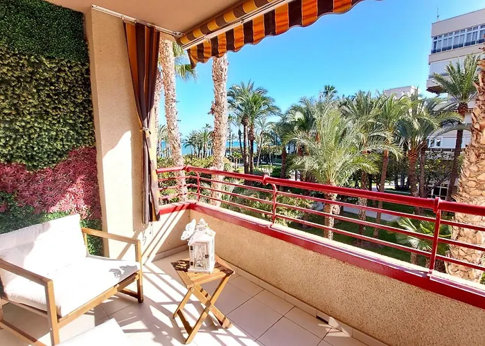 Centrico En 1ª Linea De Playa Con Piscinas Y Jardines Apartment