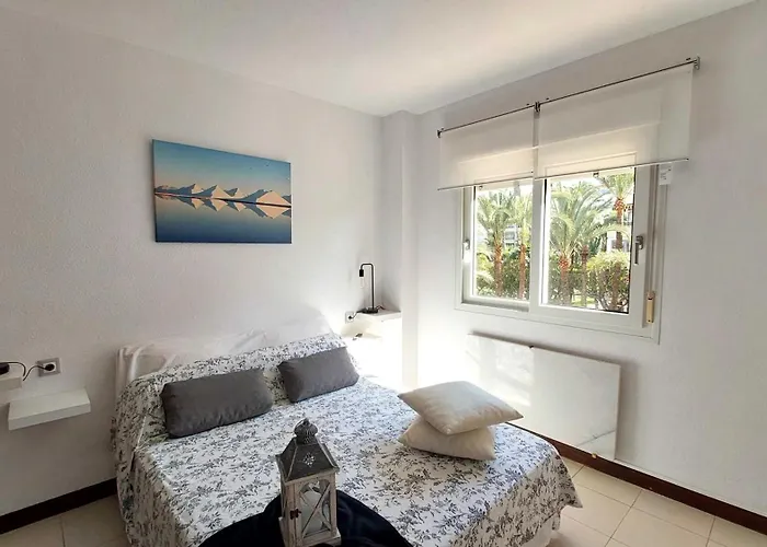 Centrico En 1ª Linea De Playa Con Piscinas Y Jardines *